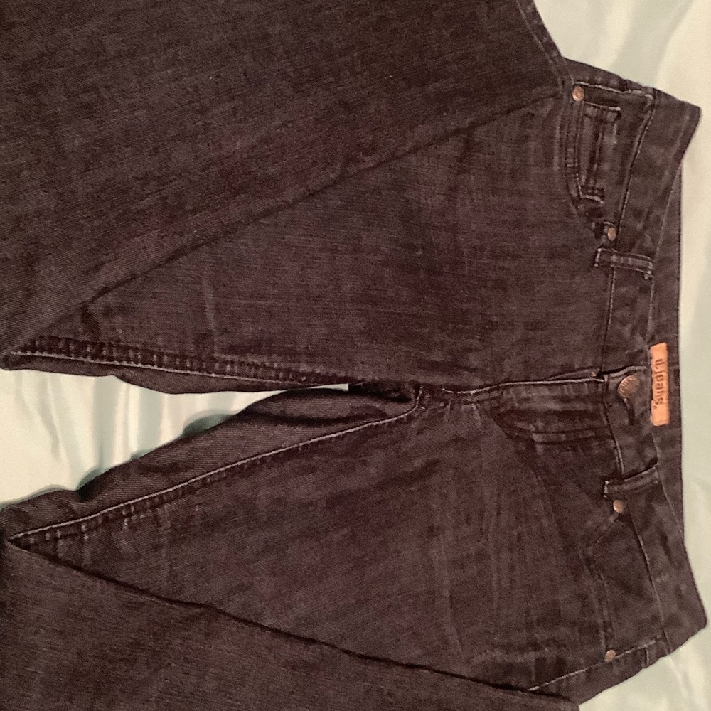 d. jeans Women's Charcoal Straight Leg Jeans